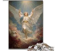 Puzzles pour Adultes Puzzle 1000 pièces L'Archange Gabriel, Apprentissage éducatif pour est idéal comme Cadeau pour Toute la Famille 50x75cm