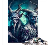 Puzzles pour Adultes Puzzle 1000 pièces Seigneur des Ténèbres Puzzles en Carton pour Adultes et Enfants Cadeaux d'anniversaire et de Noël Uniques 1000 pièces (26x38 cm)
