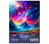 Puzzles pour Adultes, Puzzle 1000 pièces Strange Sky Puzzle pour Adultes, Jeux de Relaxation, Coupe de Précision, Difficile et Défi 52 x 38 cm/1000 pièces