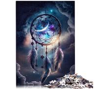 Puzzles pour Adultes Puzzle Attrape-rêves Destiny Premium 100% recyclé Jeu de société Jouets pour Adultes Puzzles familiaux Cadeau 10,27 x 14,96 Pouces