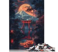 Puzzles pour Adultes, Puzzle Chat Nuit Étoilée 500 pièces, Puzzles pour Adultes, Jeu éducatif, Jouet de défi, 500 pièces (52 x 38 cm)