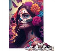 Puzzles pour Adultes Puzzle Fiesta of Life Puzzle de 1000 pièces pour Adultes et Enfants à partir de 12 Ans, Jeu éducatif （26x38 cm）