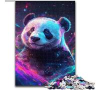 Puzzles pour Adultes, Puzzle Galaxy Panda 1000 pièces en Bois, avec Jeu interactif Familial, pour Les 14 Ans et Plus, 1000 pièces(50x75cm)