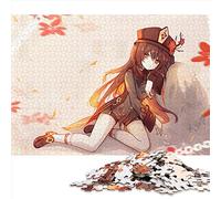 Puzzles pour Adultes Puzzle Genshin Impact Hu Tao Les Puzzles en Bois sont idéaux comme Cadeaux pour Toute la Famille et Les 19,7x29,5 Pouces