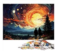Puzzles pour Adultes Puzzle Love Eternal Puzzles pour Adultes 1000 pièces pour Adultes et Enfants à partir de 12 Ans Funsland Peg 1000 pièces (26 x 38 cm)