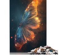 Puzzles pour Adultes Puzzle Papillon Brillant 1000 pièces Puzzles en Bois adaptés aux Adultes et aux Plus de 18 Ans Casse-tête (75x50cm)