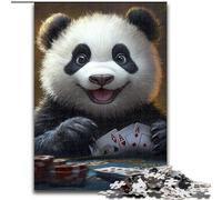 Puzzles pour Adultes, Puzzles artistiques Panda de 1000 pièces pour Adolescents, Parfaits pour la décoration intérieure ou comme Cadeau 50x75cm