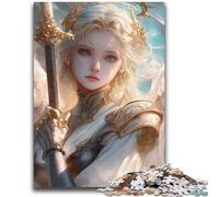 Puzzles pour Adultes, Puzzles d'anges animés pour Adolescents, Apprentissage éducatif, idéal comme Cadeau pour Toute la Famille (26x38cm)