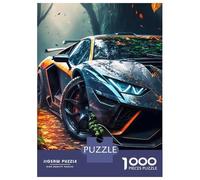 Puzzles pour Adultes - Puzzles De 1000 Pièces Car in August Puzzles pour Adultes - Jeux De Construction - Analyse Et Logique - Niveau Difficile Et Stimulant 52x38cm/1000pcs