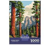 Puzzles pour Adultes - Puzzles De 1000 Pièces Pacific Crest Trail Landscape Puzzles pour Adultes - Jeux Familiaux Amusants Et Humoristiques - Cadeaux d'anniversaire Et Cadeaux Uniques 52x38cm/1000pcs