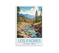 Puzzles pour Adultes, Puzzles Difficiles de la forêt Nationale de Los Padres pour Une soirée Jeux en Famille, décoration intérieure 38x52cm