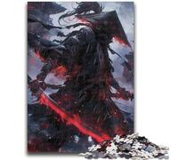 Puzzles pour Adultes, Puzzles Fantasy Ninja Warrior pour Adolescents, Apprentissage éducatif, idéal comme Cadeau pour Toute la Famille (75x50cm)