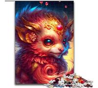Puzzles pour Adultes - Puzzles impossibles pour bébés Dragons Mignons - Taille 50x75cm - Relax & Challenge - Décoration d'intérieur colorée pour Les Amis
