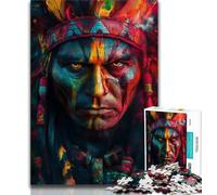 Puzzles pour Adultes Puzzles Indiens 1000 pièces pour Adultes Jouets de Jeu stimulants idéal comme Cadeau pour Toute la Famille 26x38cm