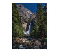 Puzzles pour Adultes Rainbow Waterfall Adventure Puzzles pour Adolescents, Jouets Anti-Stress, Décoration Murale, Cadeaux Uniques pour Anniversaire Et Noël 1000pcs(52x38cm)