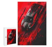 Puzzles pour Adultes Red Sports Car Speed Artwork -1 Puzzles pour Adolescents Cadeau d'anniversaire Stimule Le Cerveau Jeu Stimulant Cadeaux 1000 PCS