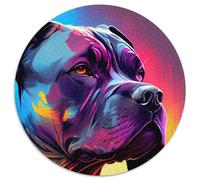 Puzzles pour Adultes représentant Un Chien Cane Corso, 1 000 pièces en Carton, Parfaits pour décorer la Maison ou Le Bureau, Cadeau de Noël idéal (67,5x67,5cm)