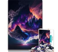Puzzles pour Adultes Rêves colorés Puzzles 1000 pièces pour Adultes et Adolescents Jeu Familial Anti-Stress Défi Difficile Cadeaux du Père Noël Secret 26x38cm