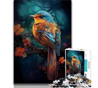 Puzzles pour Adultes Robin Colour 1000 pièces pour Adolescents et Adultes Jeux éducatifs décoration d'intérieur à Offrir en Cadeau à Toute la Famille (26x38cm)