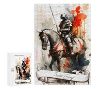 Puzzles pour Adultes Saint George Puzzle pour Adultes - Jouets Anti-Stress - Une Œuvre d'art - Difficile Et Stimulant 300 PCS