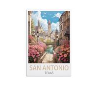 Puzzles pour Adultes, San Antonio, Texas, Micro-pièces, Puzzles stimulants et Difficiles, Cadeau de Noël ou d'anniversaire, Jeu, Jouet, 38 x 52 cm