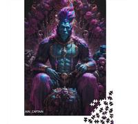 Puzzles pour Adultes - Seigneurs des royaumes des Ombres simiennes - Puzzle de 1000 pièces en Bois pour Adultes et à partir de 18 Ans - Décoration Murale - 1000 pièces (75 x 50 cm)