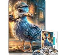 Puzzles pour Adultes Sherlock Holmes Seagull Puzzles pour Adultes Adolescents 1000 pièces, Jeu Stimulant pour Toute la Famille pour Les Femmes, Cadeaux pour Hommes 50x75cm