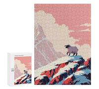 Puzzles pour Adultes Solitude Summit Puzzle pour Adultes - Jouets Anti-Stress - Une Œuvre d'art - Difficile Et Stimulant 300 PCS