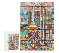 Puzzles pour Adultes Soprano Trombone of Summer Puzzle pour Adultes, Jeu Familial, Défi Difficile, Cadeaux pour Les Amis Et La Famille 300 PCS