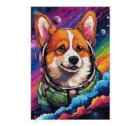 Puzzles pour Adultes Space Dog Adventure-149 Puzzle pour Adultes, Décoration Murale, Découpe De Précision, Cadeaux d'anniversaire Et Cadeaux Uniques 1000pcs(38x26cm)