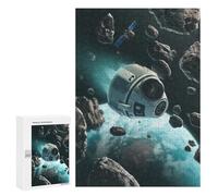Puzzles pour Adultes Space Exploration Puzzles pour Adultes - Décoration Murale - Cadeaux Souvenirs pour Vos Proches 300 PCS