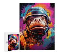 Puzzles pour Adultes Space Frog Adventure-1 Puzzle pour Adolescents Améliore La Mémoire Difficile Et Stimulant Idéal comme Cadeau 500 PCS