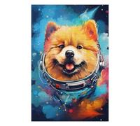 Puzzles pour Adultes Space Pup Adventure -14 Puzzle pour Adultes, Décoration Murale, Découpe De Précision, Cadeaux d'anniversaire Et Cadeaux Uniques 1000pcs(75x50cm)