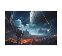 Puzzles pour Adultes Space Walk Puzzle pour Adultes, Jouet, Décoration Murale, Cadeau d'anniversaire Amusant Et Humoristique, Cadeaux, 1000pcs(75x50cm)