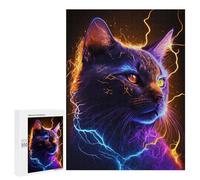 Puzzles pour Adultes Star Cat Puzzle pour Adultes - Décoration Murale - Idéal comme Cadeau 500 PCS