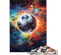 Puzzles pour Adultes Star Football 1000 pièces Puzzle en Bois Jouet éducatif à partir de 12 Ans Taille (50x75 cm)