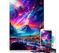 Puzzles pour Adultes Strange Sky, 1000 pièces, renforce la mémoire, Calme et apaisé, Bords Nets, Objet de Collection 38x26cm