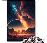 Puzzles pour Adultes Sunset Fantasy Puzzles en Carton Taille 26x38cm Décoration d'intérieur Jeu de réflexion pour Adolescents et Interaction familiale
