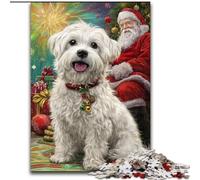 Puzzles pour Adultes sur Le thème des Chiens, 1 000 pièces, pour Un Moment de détente inoubliable Chaque pièce est Unique - Jeu Familial Stimulant et Amusant (Taille 50x75cm)