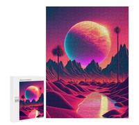 Puzzles pour Adultes The Future That Never Was Puzzle pour Adultes - Décoration Murale - Idéal comme Cadeau 500 PCS