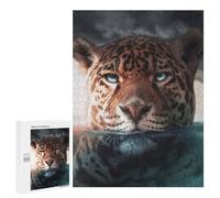 Puzzles pour Adultes Underwater Jaguar Puzzle pour Adultes - Jouets Anti-Stress - Une Œuvre d'art - Difficile Et Stimulant 500 PCS