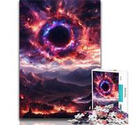 Puzzles pour Adultes Univers Fantastique Paysage 1000 pièces, Aide Le Cerveau à exercer des Jouets addictifs pour cultiver la Patience Interaction Parent-Enfant (50x75cm)