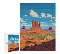 Puzzles pour Adultes Utah Pixel Art Puzzles pour Adultes, Jouet, Décoration Murale, Décoration Intérieure, Idéal comme Cadeau 500 PCS