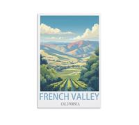 Puzzles pour Adultes, Vallée française de Californie, Puzzles stimulants pour Une soirée Jeux en Famille, décoration intérieure 26x38cm