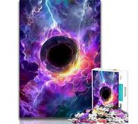 Puzzles pour Adultes Voie lactée Univers Galaxie 1000 pièces, Aidez Le Cerveau à exercer des Jouets addictifs pour cultiver la Patience Convient aux Couples 38x26cm