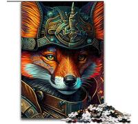 Puzzles pour Adultes Warrior Fox Puzzles stimulants Taille 50x75cm Jeu de réflexion, Jeu Familial interactif, adapté aux 14 Ans et Plus
