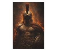 Puzzles pour Adultes Warrior in Flames Armor -1 Puzzles pour Adolescents, Jouets Anti-Stress, Décoration Murale, Cadeaux Uniques pour Anniversaire Et Noël 1000pcs(75x50cm)