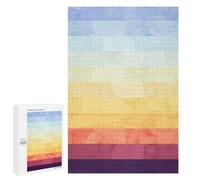 Puzzles pour Adultes Watercolor Landscape A2 Puzzle pour Adultes, Jeu Familial, Défi Difficile, Cadeaux pour Les Amis Et La Famille 1000 PCS