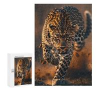 Puzzles pour Adultes Wild Leopard Puzzles pour Adolescents, Jouets Anti-Stress, Décoration Murale, Cadeaux Uniques pour Anniversaire Et Noël 300 PCS