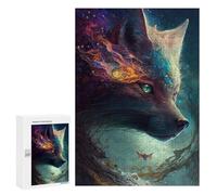 Puzzles pour Adultes Wolf Endearing Puzzle : Jeu Manuel Amusant Et Humoristique, Cadeau d'anniversaire, Cadeaux, 300 PCS